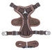 Training Elegance: Reflective Pet Leash Designer Harness Vest for Stylish Control