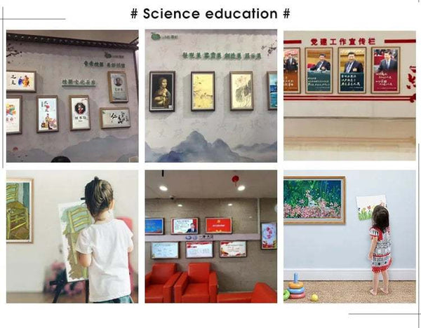 Interactive Memories: Hanging Digital Frame with Touch Function - Usingwin's Modern LCD Display