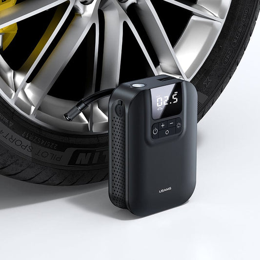 Elevate your tire inflation experience with the USAMS Rechargeable Portable 12V Tire Inflator