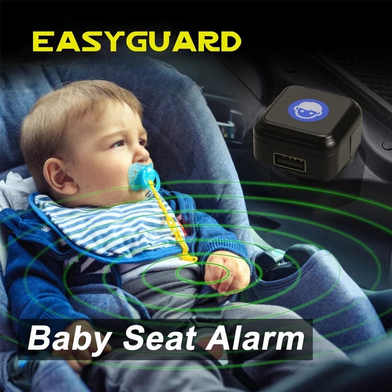 Guardian for Parents: EASYGUARD Baby Car Seat Alarm System with Light and Sound Reminder