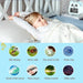 Premium Panda Clock: Adjustable Brightness & Volume, Ideal Children's Sleep Trainer