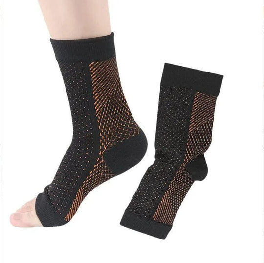 Walk with Ease: Ankle Compression Socks for Plantar Fasciitis and Achilles Tendon Relief