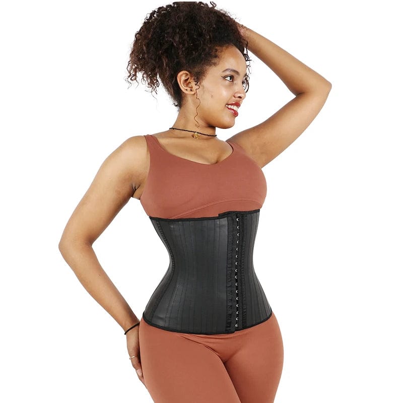 Sculpted Elegance: Underbust Shaper Waist Girdle with 25 Steel Bones for Ultimate Curves