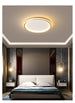 Cozy Elegance: Super Slim Warm White Flush Mount LED Ceiling Light - Perfect for Bedroom and Living Room Ambiance