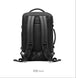 Black Waterproof Elegance: Large Capacity Business Backpack for Modern Travelers