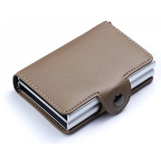 Professional Efficiency: Business Metal Credit RFID Pop-Up ID Card Holder for Modern Executives