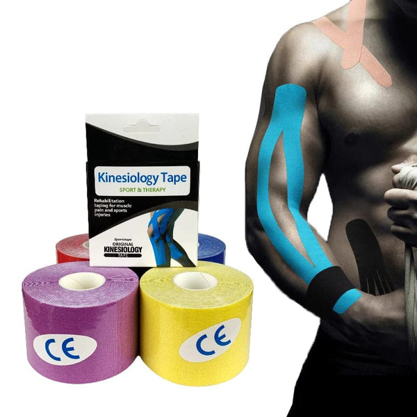 Stay Strong, Stay Dry: Cotton Waterproof Athletic Sports Tape for Ultimate Muscle Support