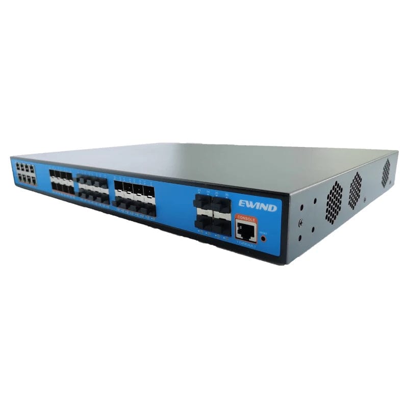 High-Performance 24-Port Gigabit Fiber + 8-Port Managed L2 Network Switch with 10G SFP+