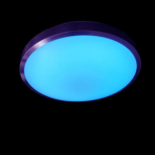 Colorful Harmony: Modern RGB Ceiling Lamp - Smart Music and Light Control for Bedroom and Living Room