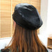 Modern Elegance: Japanese Simple Net Red Painter Hat - A Fashionable Beret for Men