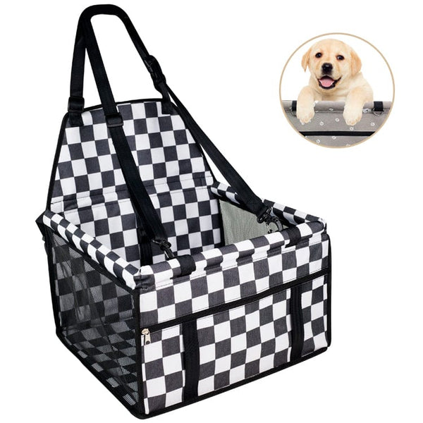 Travel Safely and Stylishly with Our Waterproof Portable Folding Pet Car Seat