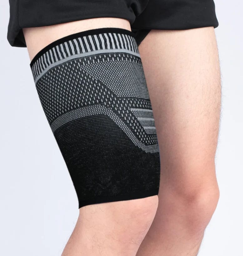 Muscle Strain Pain Relief Thigh Pads Leg Support Compression Bandage Sleeves