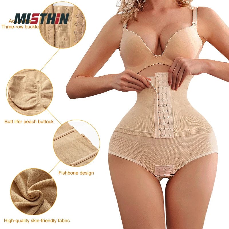 Invisible Elegance: High Waist Trainer Shaper for Effortless Tummy Control and Curves Enhancement