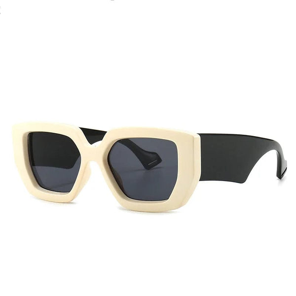 Luxury Designer Retro Classic Oversized Square Sunglasses with Big One-Piece Lenses: Shades for Men and Women