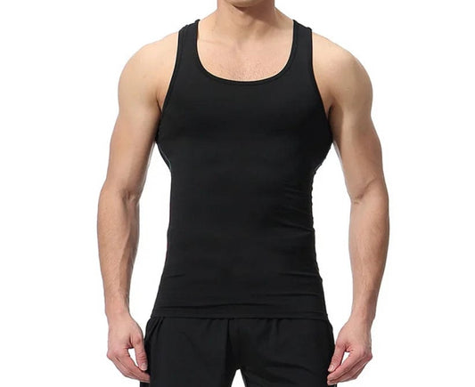 Confidence Redefined: Men's Slimming Body Shaper - Chest Compression and Abdomen Slim Vest