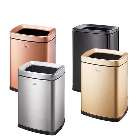 Style and Functionality Combined: Upgrade Your Cabinets with our 30L Metal Segregated Trash Can