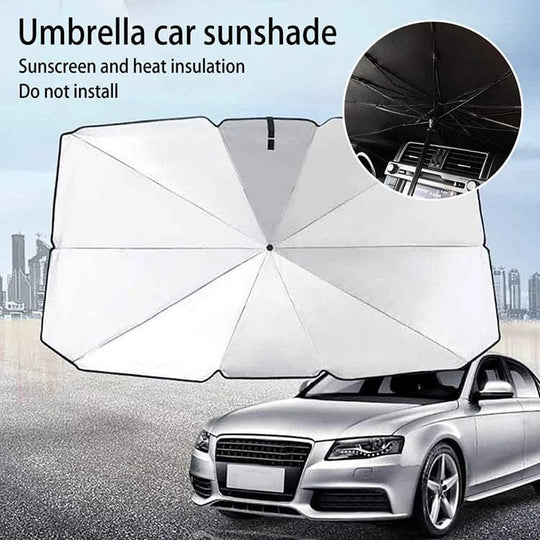 Umbrella Car Sunshade: Sunscreen and heat Insulation - Ultimate Windshield Protection