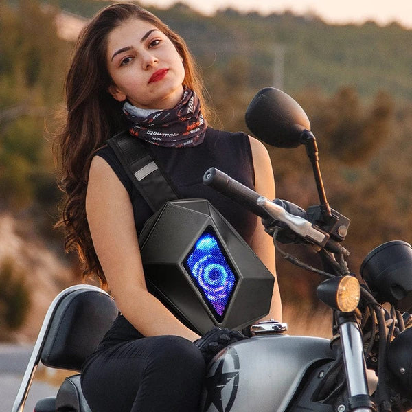 Safety Meets Style: Join the LED Revolution for Travel, Riding, and Motorcycle Clubs with Our Cutting-Edge LED Display Bag Pack
