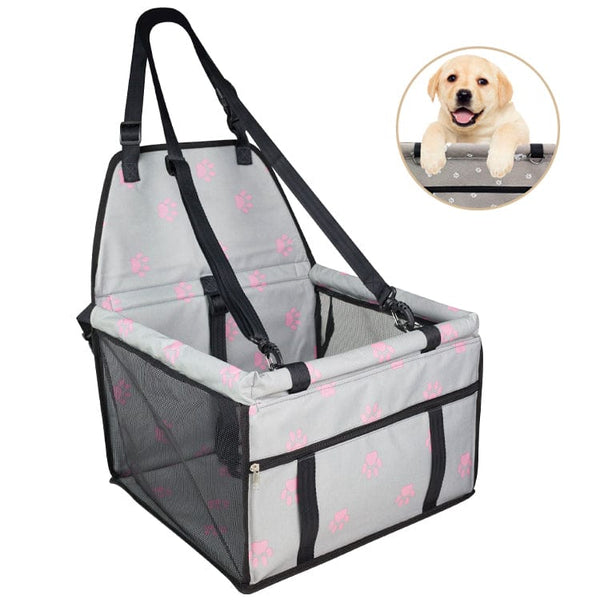 Travel Safely and Stylishly with Our Waterproof Portable Folding Pet Car Seat