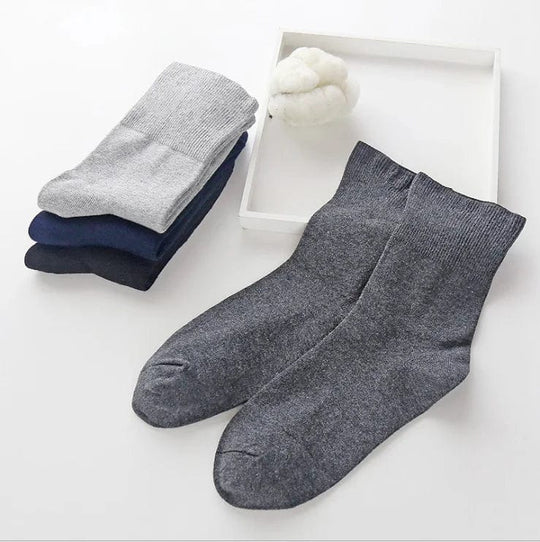 Diabetic Socks for Men: Non-Binding Cotton Diabetes Socks for Men