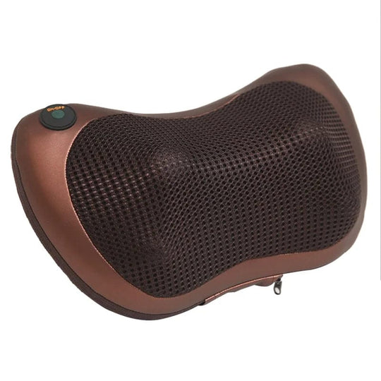 Relax and Unwind Anywhere: Electric Heating Massager Pillow for Back, Neck, and Shoulders