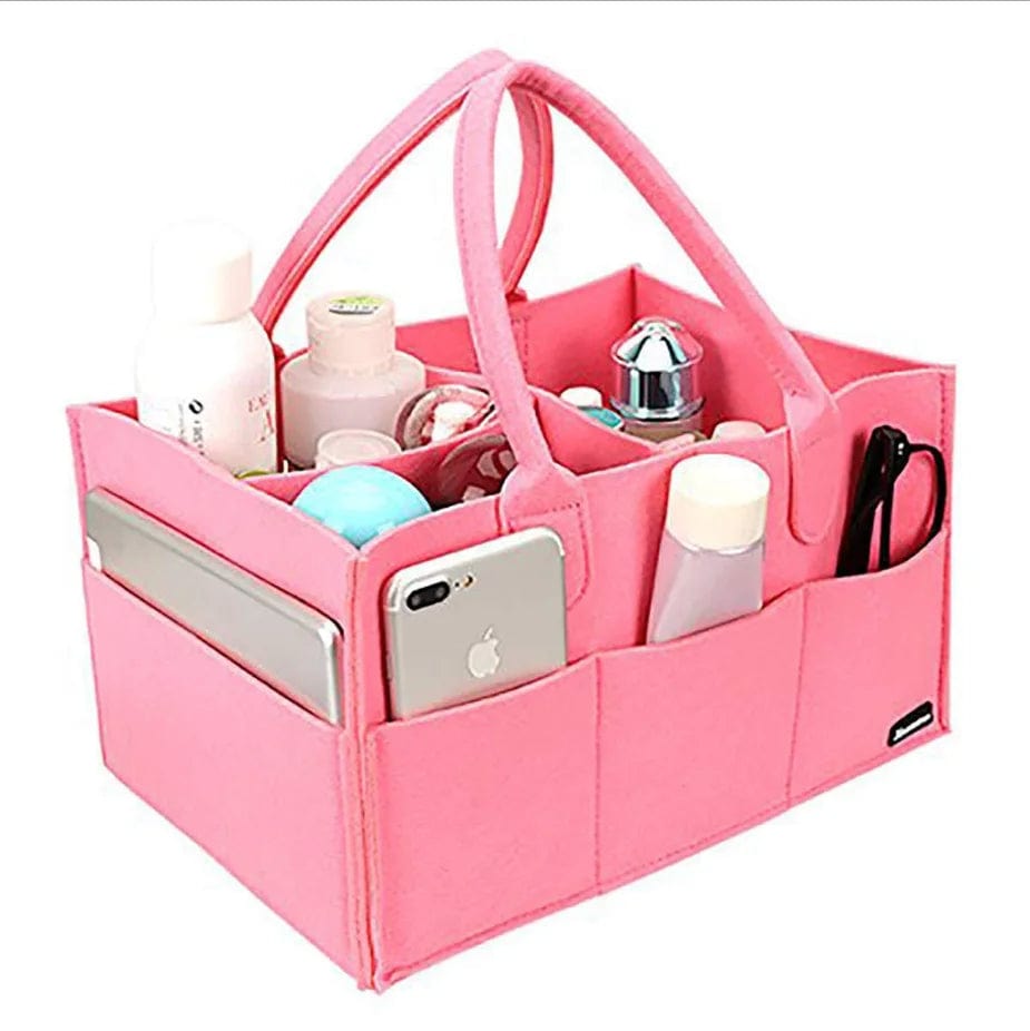 Portable Baby Diaper Caddy Organizer: Diaper Caddies and Portable Holder Bag