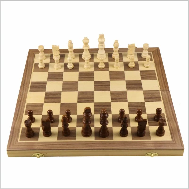 Big Chess Set with Magnetic Board - A Classic Gift for Children and Chess Enthusiasts