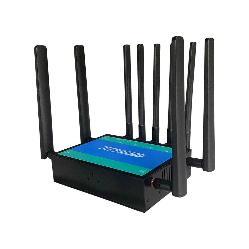 Industrial 5G CPE Router: Cellular Hotspot, 802.11AX WiFi 6, Dual SIM Card 5G Modem