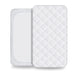 Breathable Quilted Cotton Terry Waterproof Bed Protector - Baby Crib Cot Fitted Sheets Mattress Pad Cover