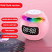 Portable Multifunctional Smart Mini Clock: Colorful Subwoofer Wireless Speaker