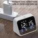 Q5 Multi-Function LED Desk Clock: Adjustable Time, Date, and Temperature Display