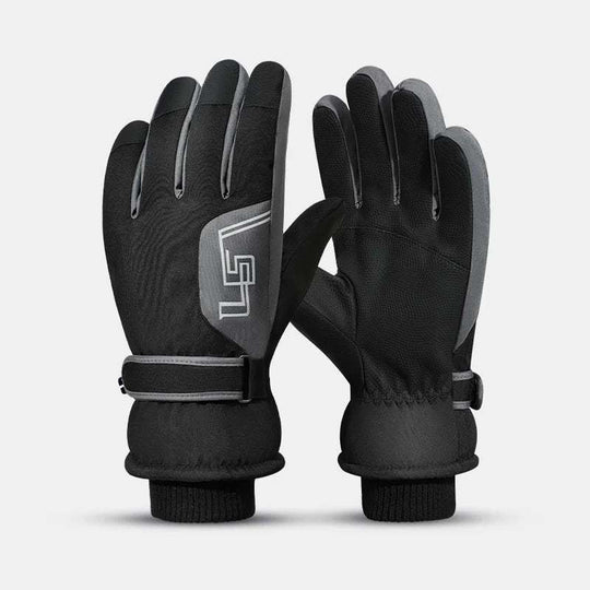 Conquer the Cold with Men's Windproof Thicken Ski Gloves