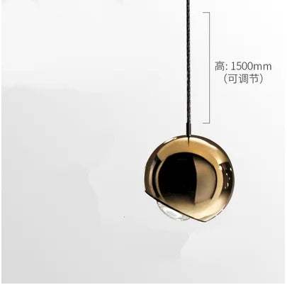 Glass Pendant Light LED Ceiling Hanging Nordic Modern Pendant Lights Room Bedroom Indoor Pendant LED Light Modern