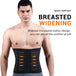 Confidence Redefined: Black Corset Control Belly Adjustable Waist Trainer for Men