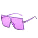 Luxury Fashion: Trendy Designer Oversized Square Sunglasses with Big Frames for Ladies