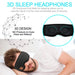 Bluetooth Sleeping Headphones Headband Thin Soft Elastic Comfortable Wireless Music Headphones Eye Mask Led Headband BK TYPE-C