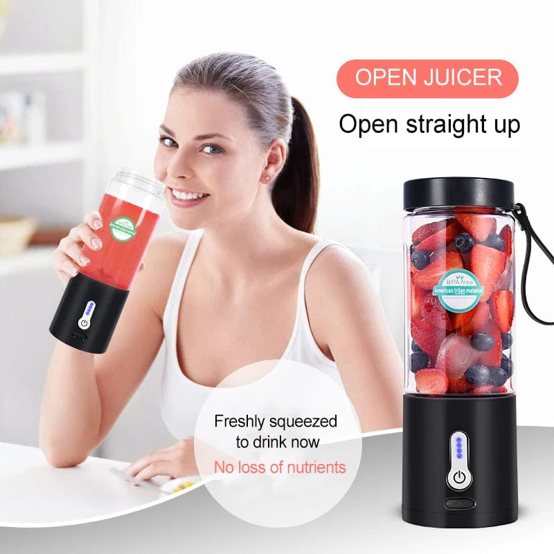 Hot Selling Outdoor Electric Blender with Gym Shaker Bottle for Active Lifestyles