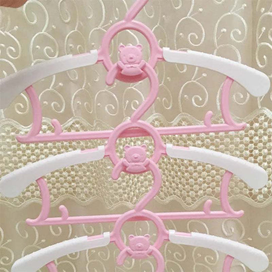 Hangers for Your Baby's Delightful Closet - Good Quality PP Plastic Hangers with 3D Space Children Designs