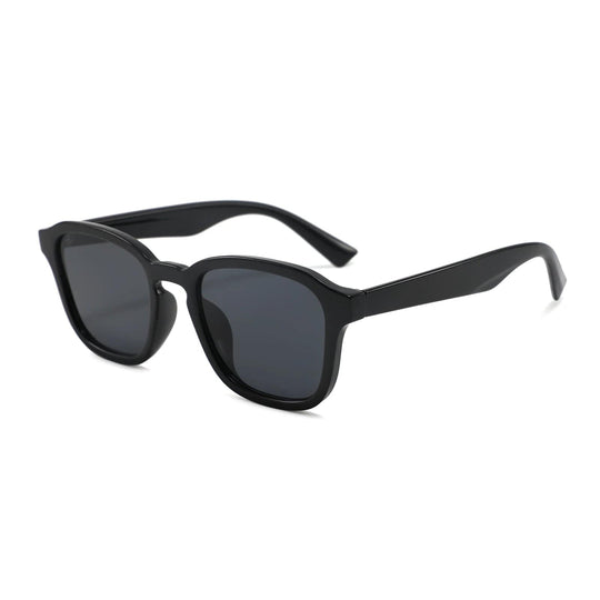 Trendy UV400 Women's Sunglasses with Square Transparent Frames