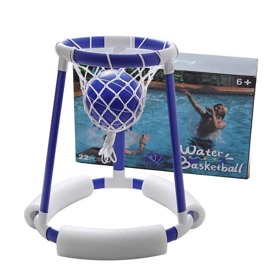 Dunk into Fun: Kids Water Fighting Toys with Floating Basketball Stand for Endless Games