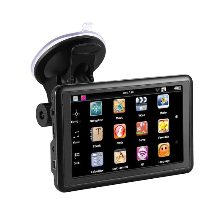 Car GPS Navigator: 5-Inch HD TFT Touch Screen, FM Transmitter, 8GB Memory