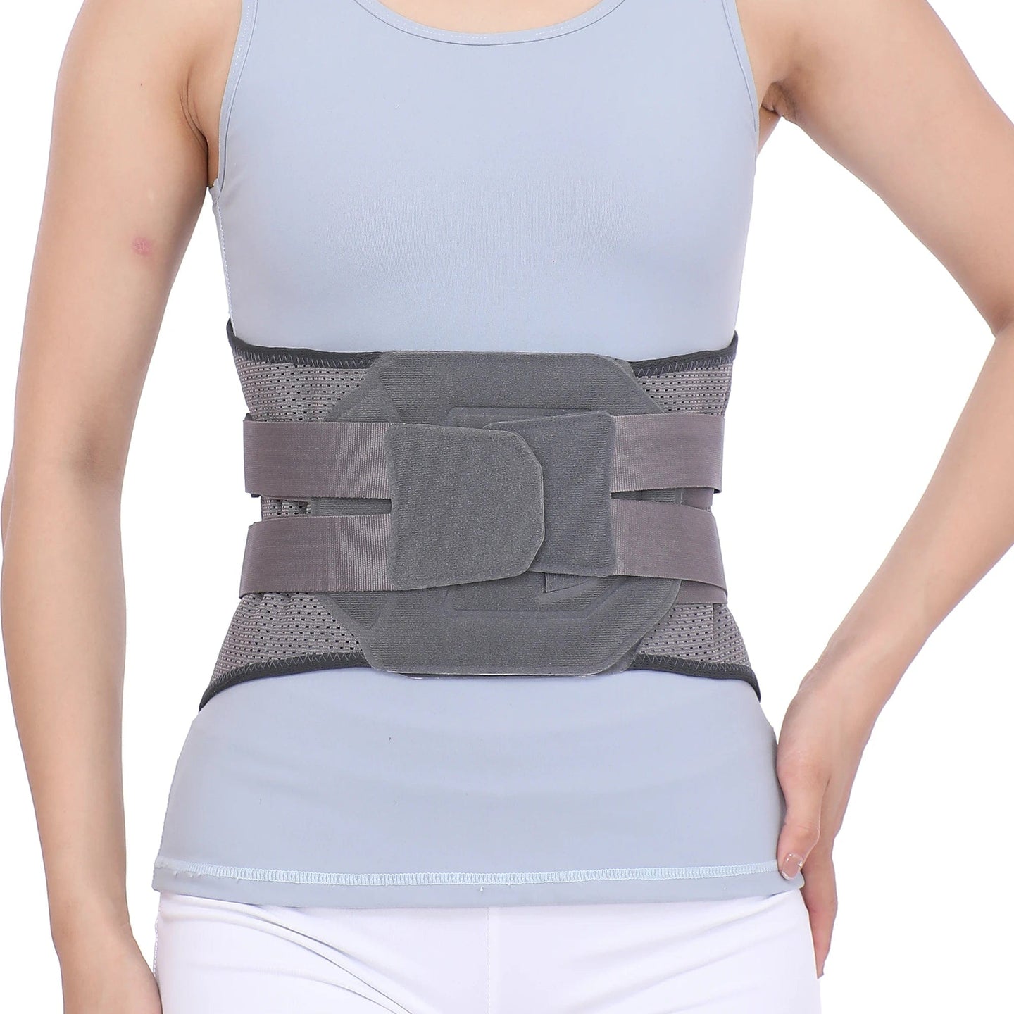 Optimized Performance: Lumbar Brace Waist Trimmer Belt for Men's Deep Squat Support