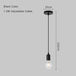 Pendant Lighting - Simple Chandeliers and Lamps with Options for 1 Head or 3 Heads