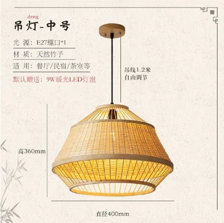 Bamboo Pendant Lights - Modern Home Lighting for Southeast Asian