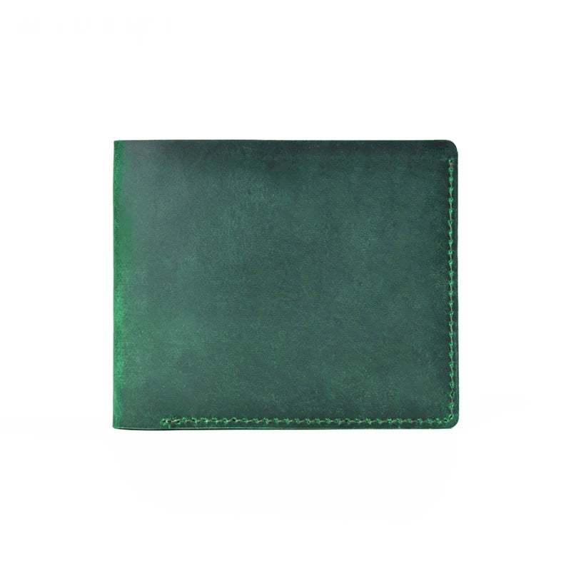 Mens Wallets Slim Genuine Cow Leather Mini Fashionable Card Holder Purse for Women