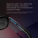 Wireless Smart Stereo Sound Audio Music Bluetooth Sunglasses: Eyeglasses Speaker with Polarized Frame Earphone