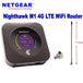 Netgear Nighthawk M1 MR1100: Portable 1Gbps LTE MiFi Router AU Version 4g Lte Router.