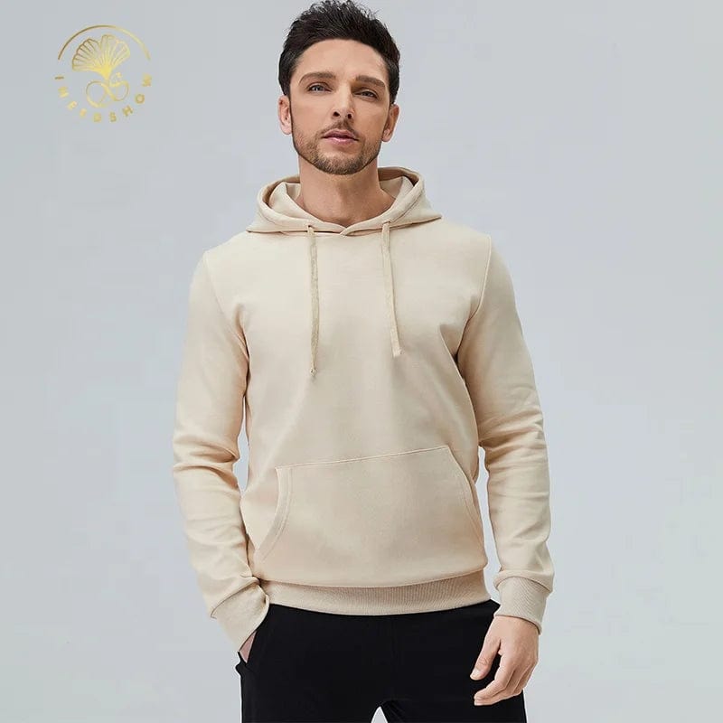 High Quality Cotton Pullover Mens gym fitness apparel Hoodies Oversize Hoodies Plus Size Sportswear Men's Hooded Clothing