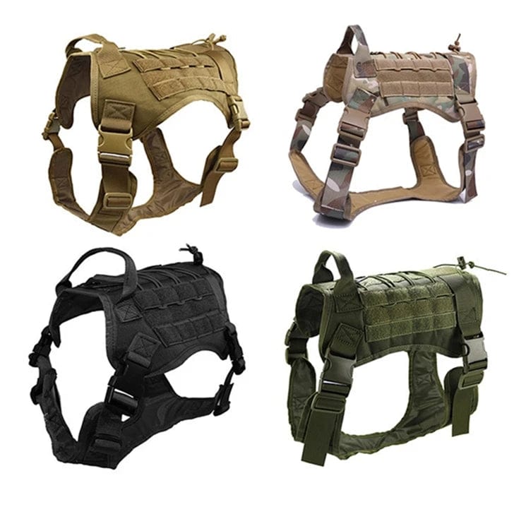 K9 Tactical Harness for Service Dogs - Ideal for Outdoor Adventures