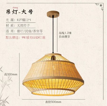 Bamboo Pendant Lights - Modern Home Lighting for Southeast Asian